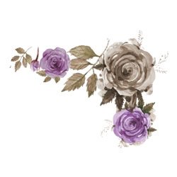 画像2: 水彩Vintage-roses